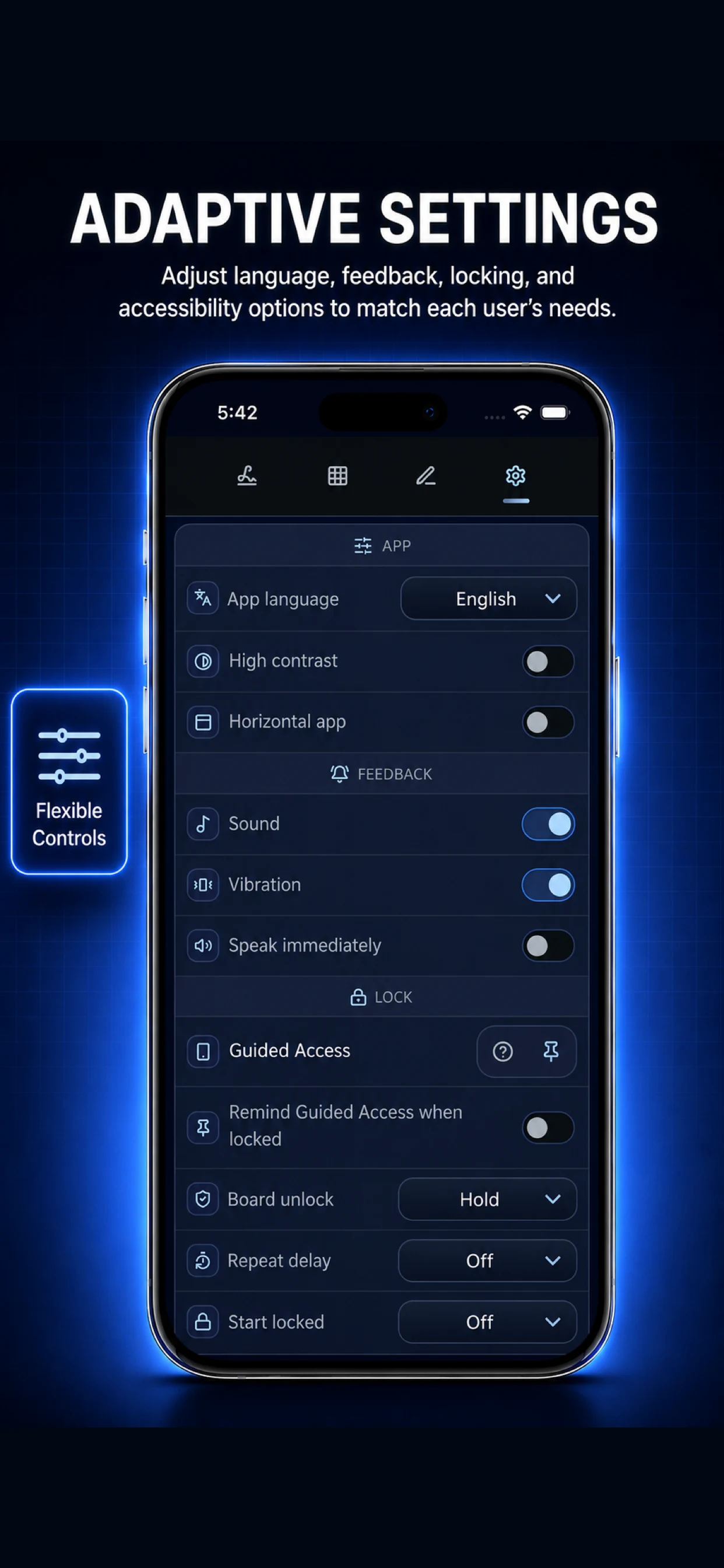 ETalken AAC screenshot