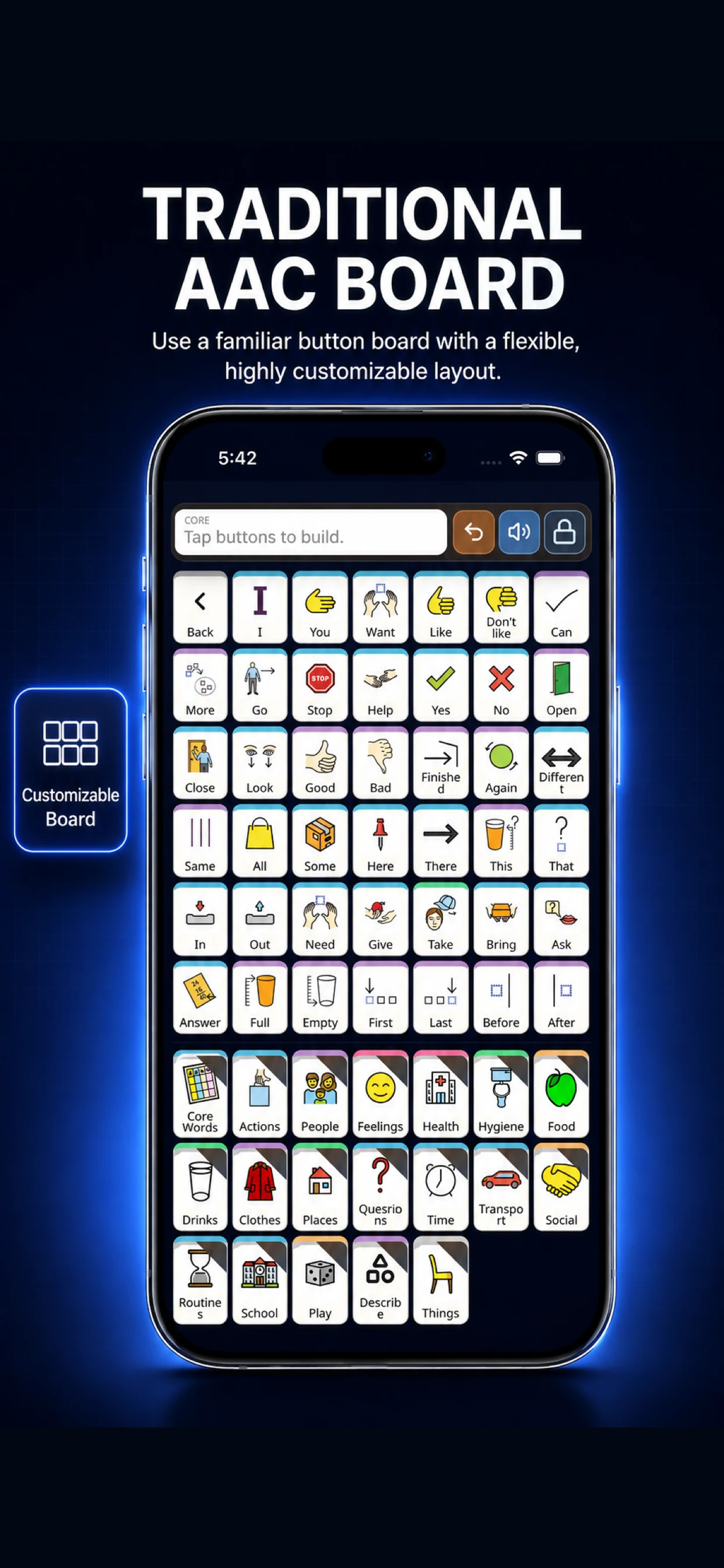 ETalken AAC screenshot